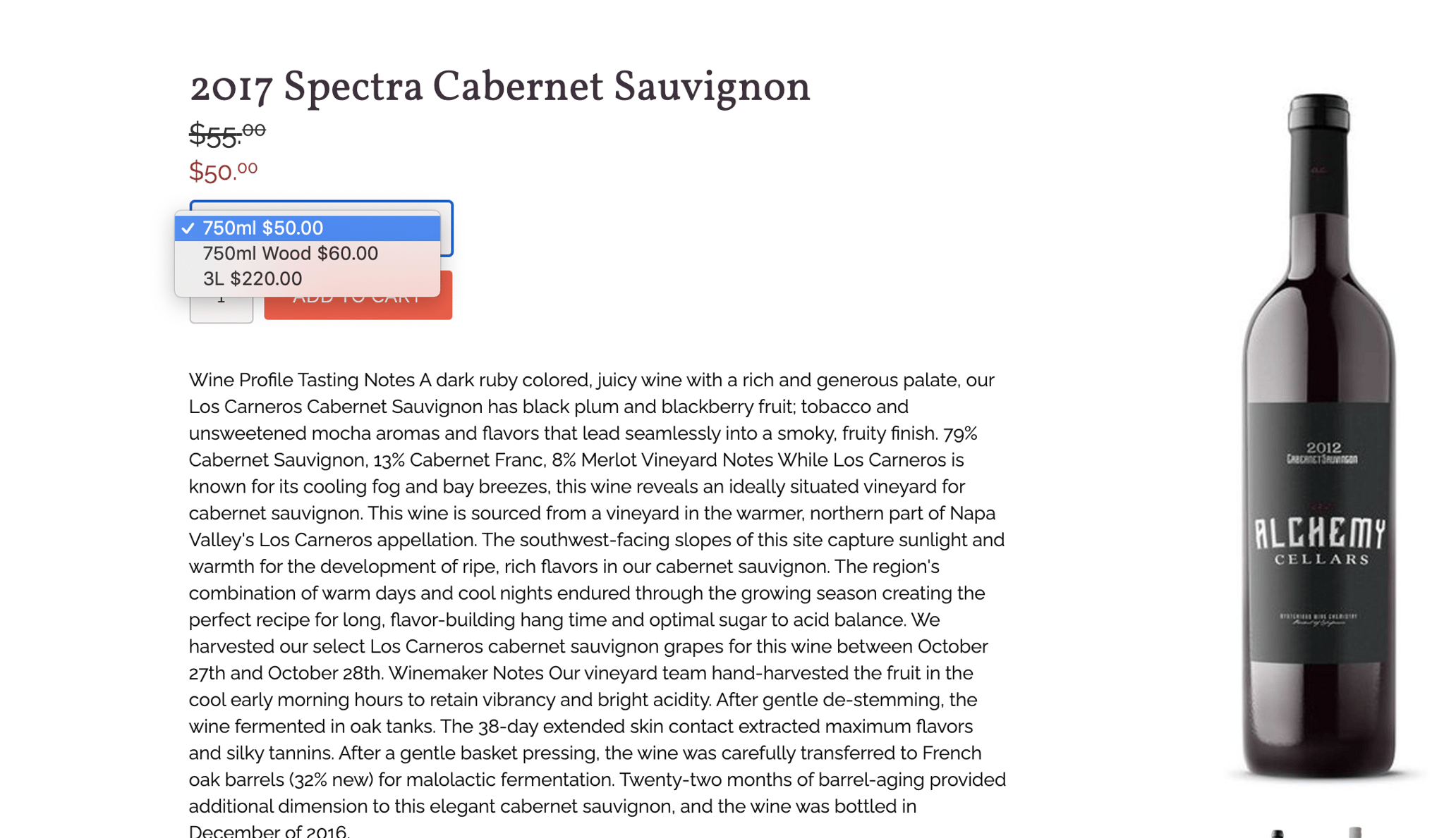 What is a product variant?
